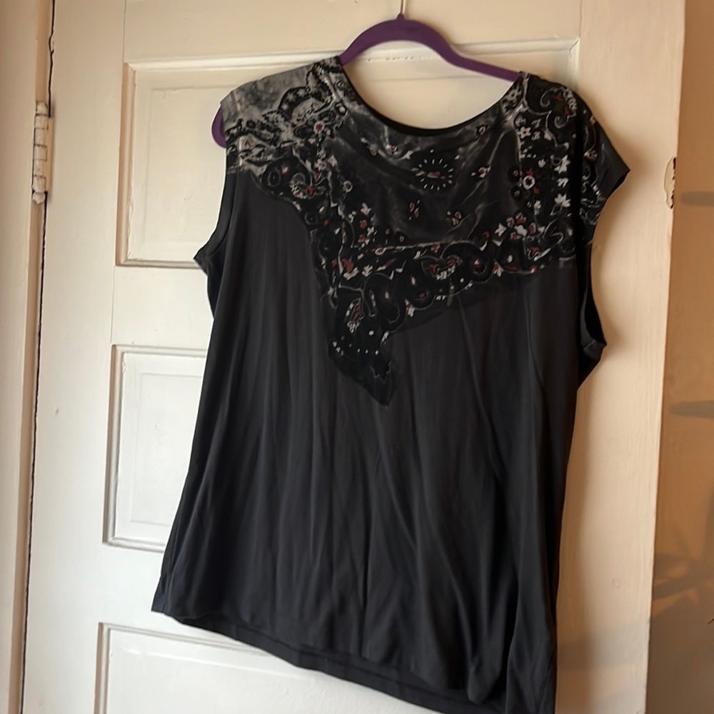 Allsaints graphic tshirt. Gently used.